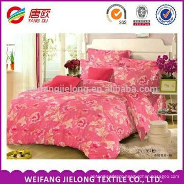 Weifang supplier polyster 3d printed bedding set